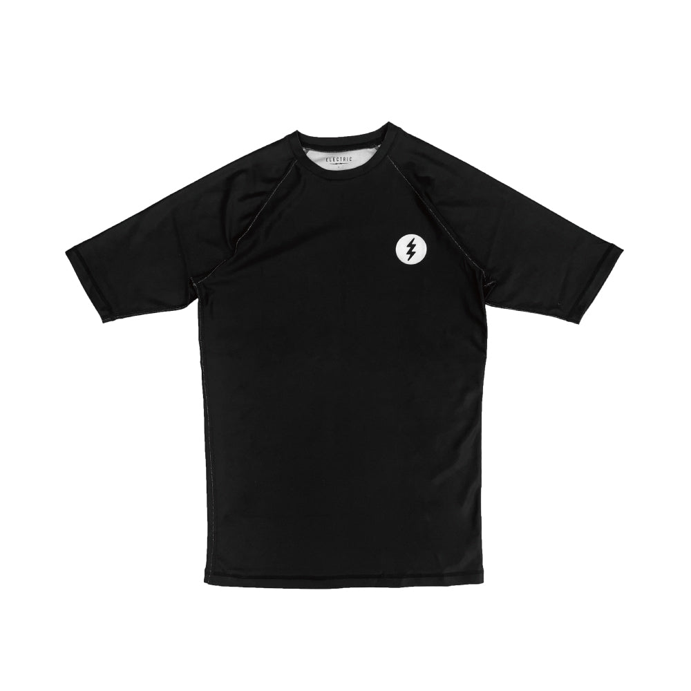 RASH GUARD S/S TEE - BLACK