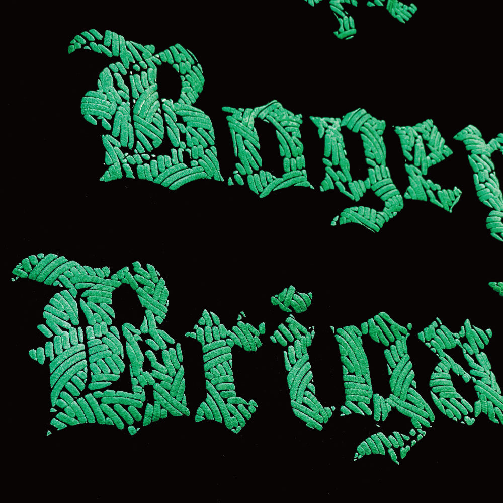 GOLF BOGEY BRIGADE MOCK NECK SWEAT - BLACK