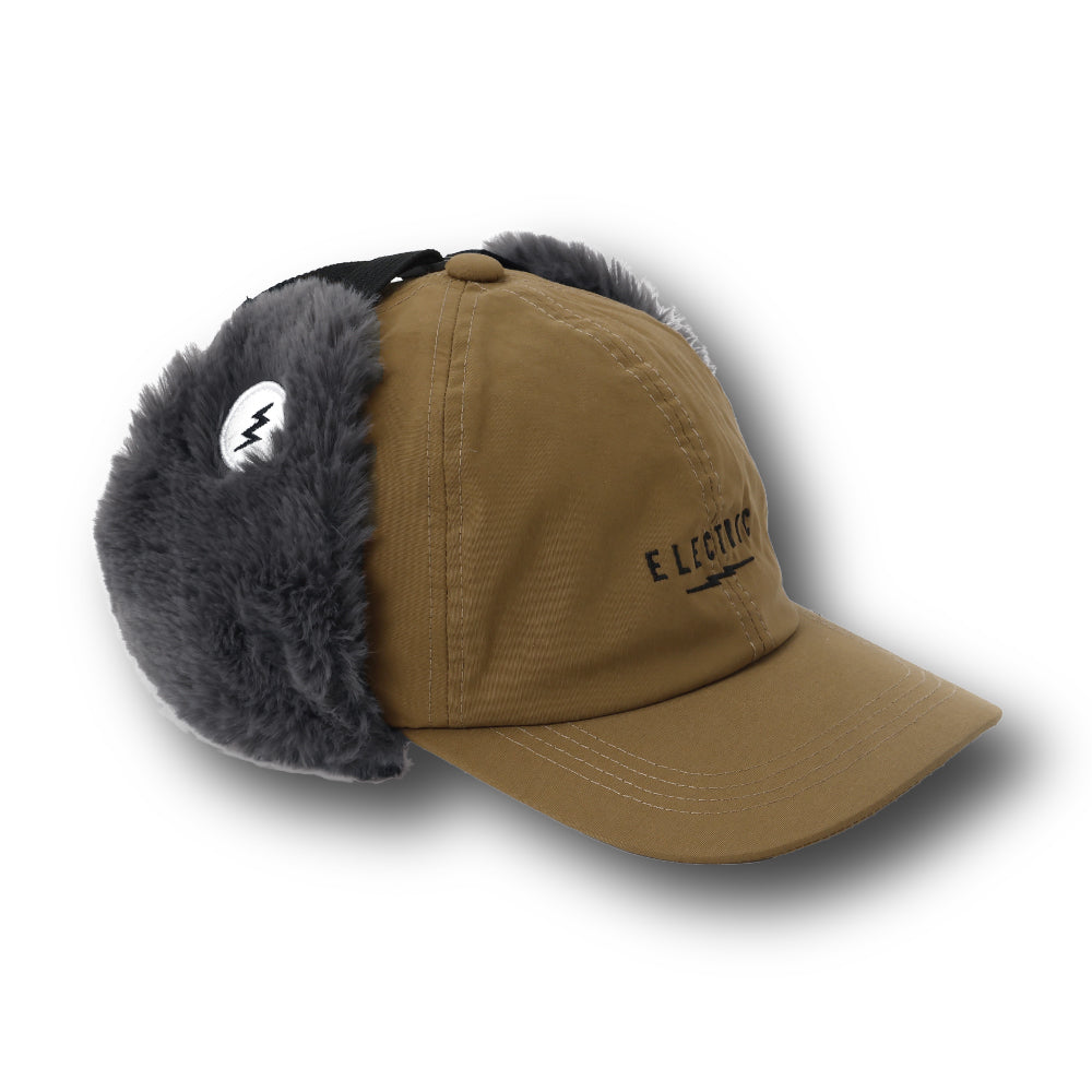 EAR FLAP LOW CAP - CAMEL