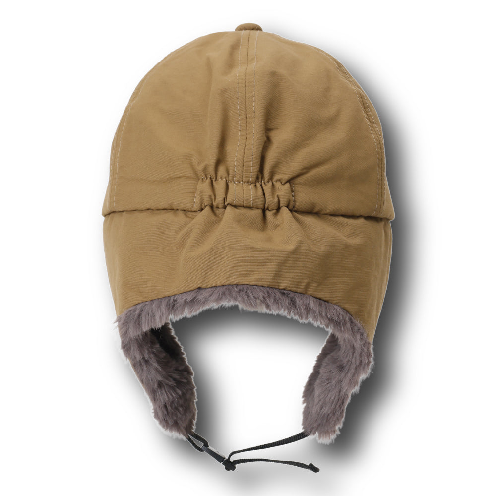 EAR FLAP LOW CAP - CAMEL
