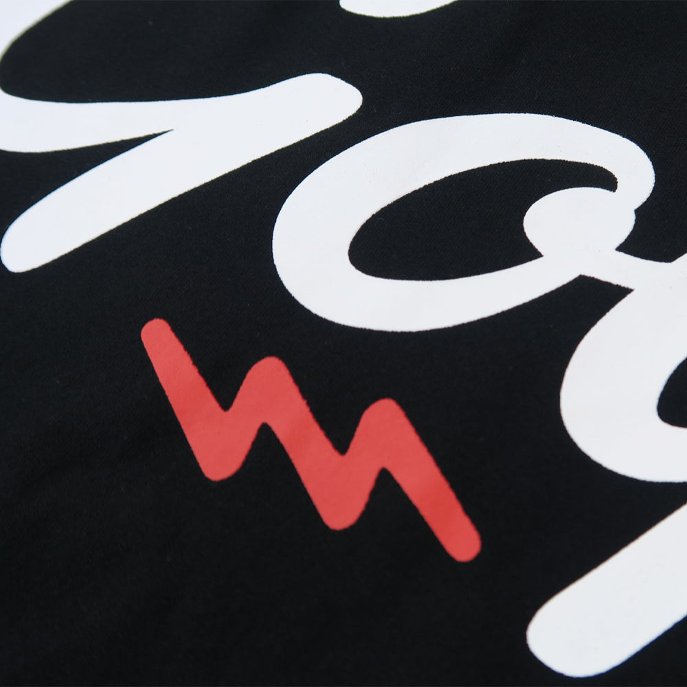 GOLF LOGO DRY S/S TEE  - BLACK