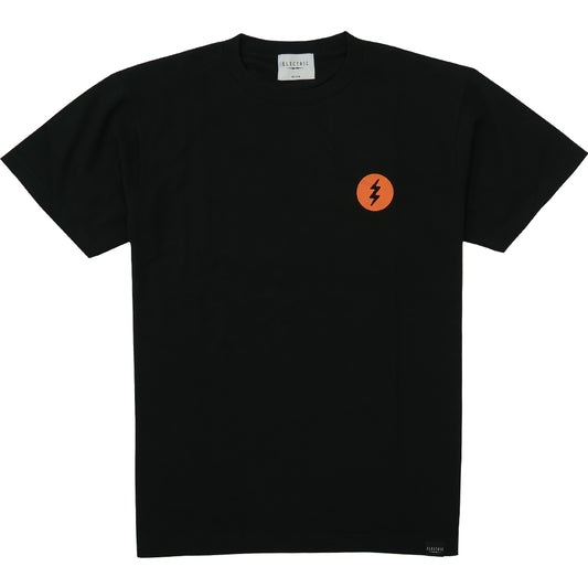 ICON LOGO S/S TEE - BLACK/ORANGE