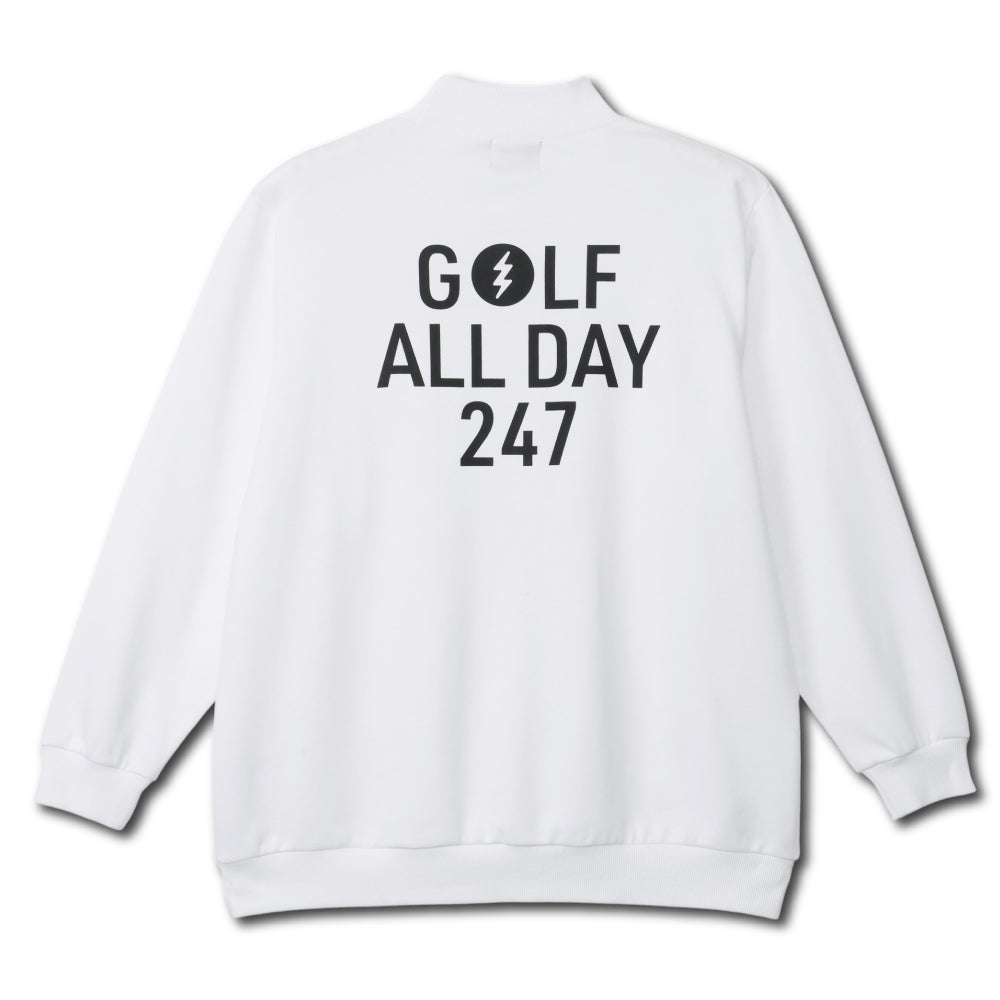 ELECTRICGOLF白スエット ELECTRIC エレクトリック ゴルフ アパレル 日本公式WEB SHOP ELECTRIC