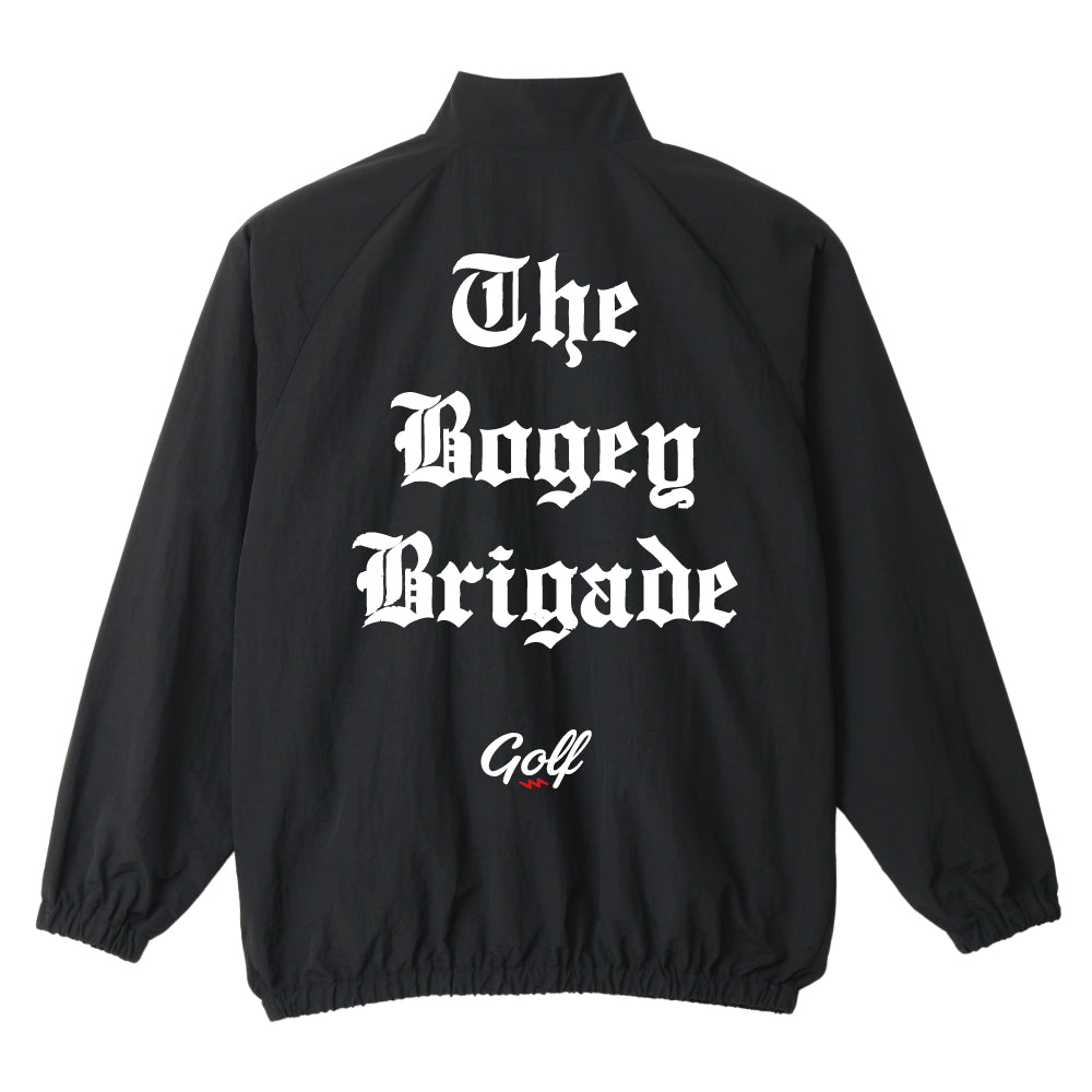 GOLF BOGEY BRIGADE NYLON JACKET - BLACK