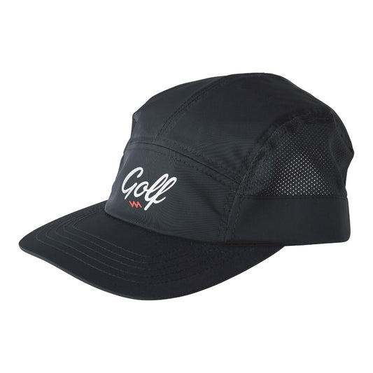 GOLF REFLECTOR MESH CAP  -BLACK