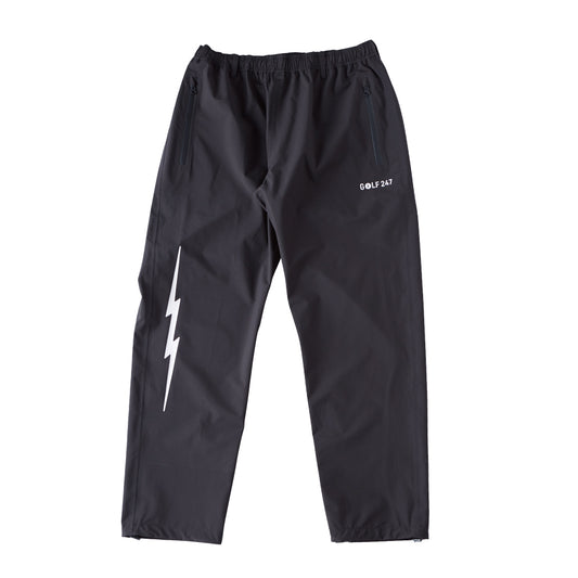 GOLF WATER PROOF PANTS  - BLACK