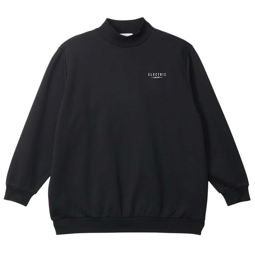 GOLF WAVE MOCK NECK SWEAT - BLACK