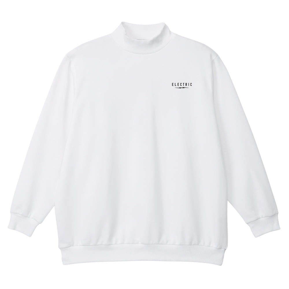 GOLF WAVE MOCK NECK SWEAT - WHITE
