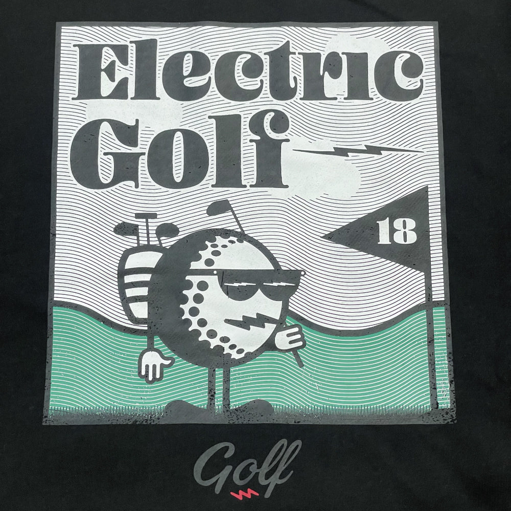 GOLF WAVE MOCK NECK SWEAT - WHITE