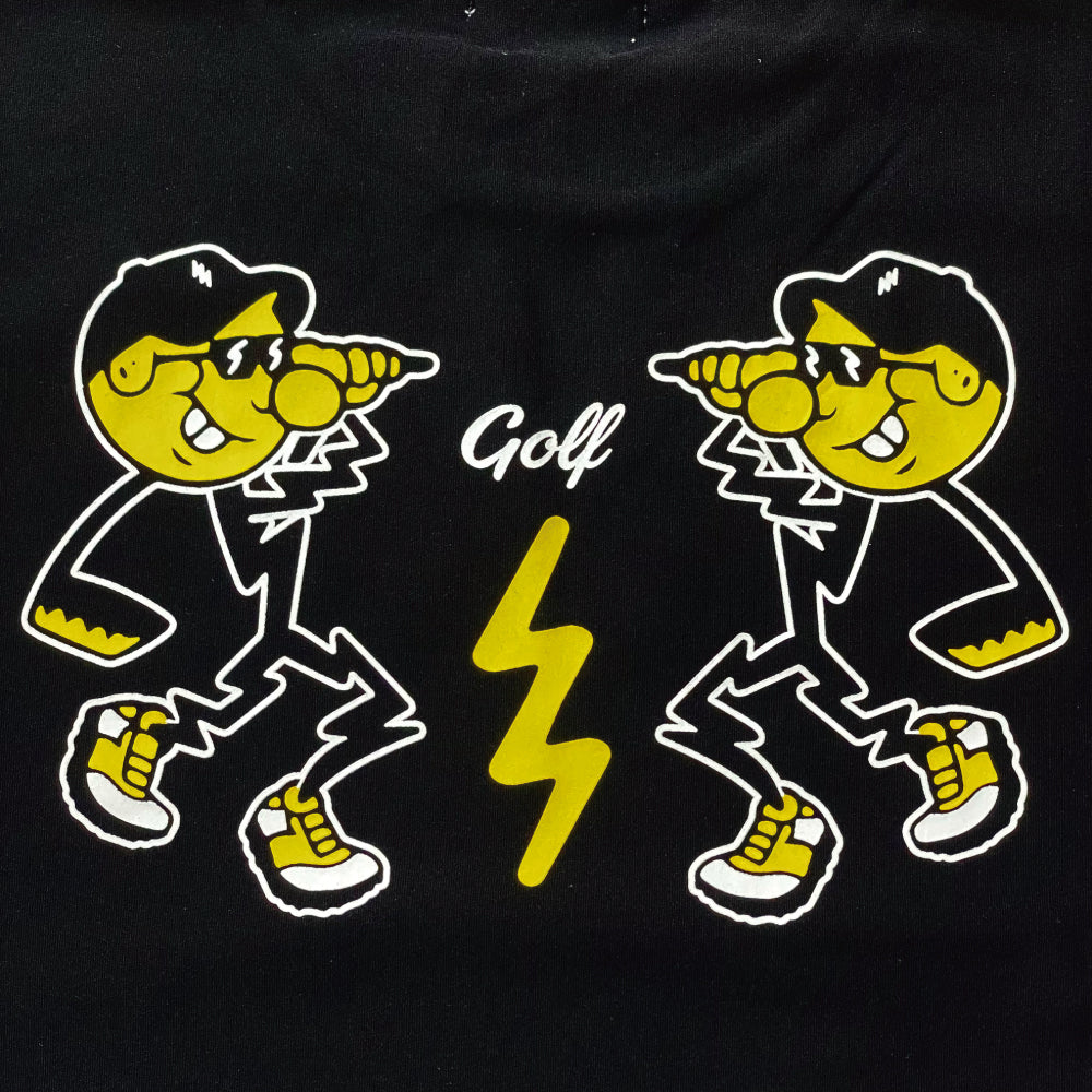 REFLECT GOLFMAN DRY MOCK NECK S/S TEE - BLACK