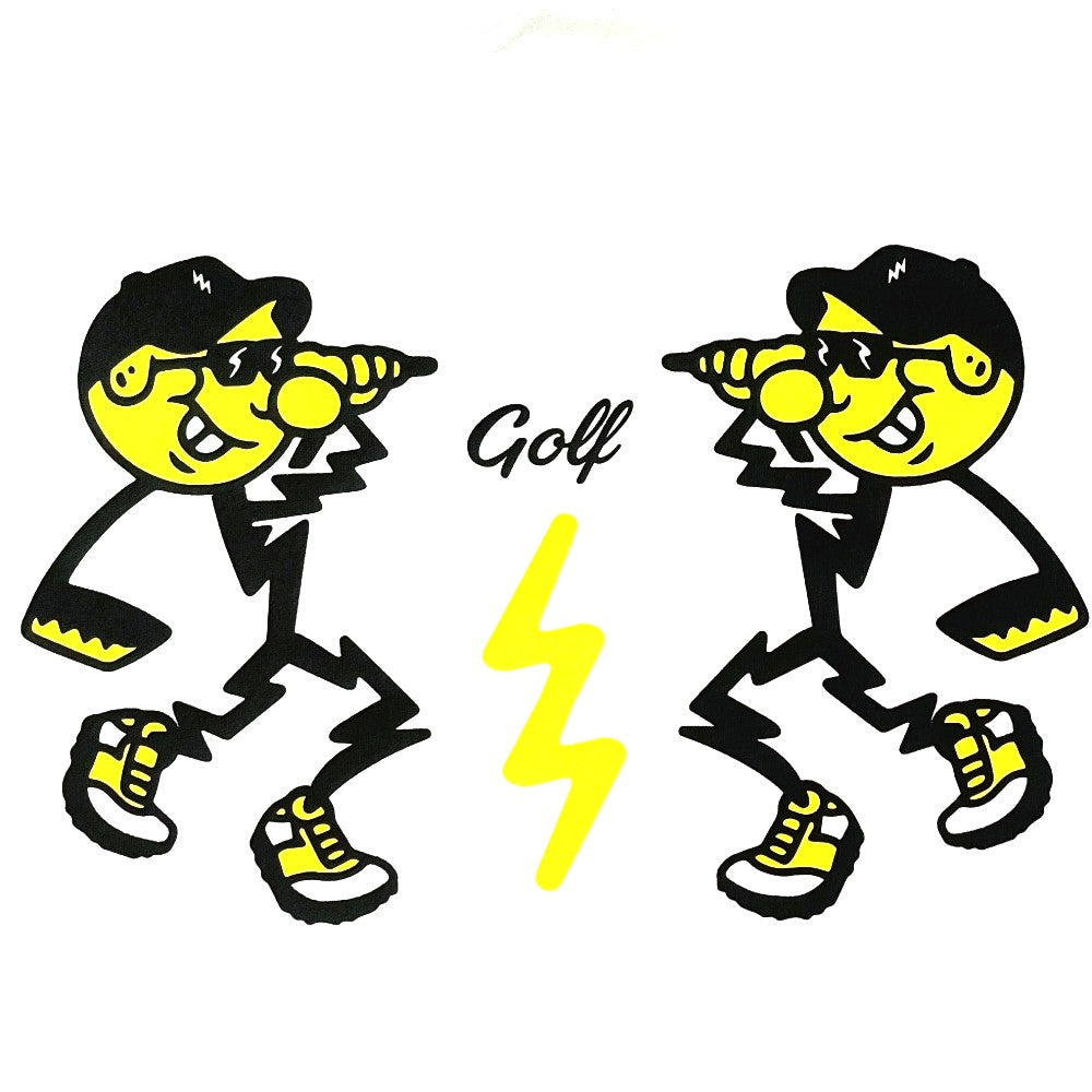 REFLECT GOLFMAN DRY MOCK NECK S/S TEE - WHITE