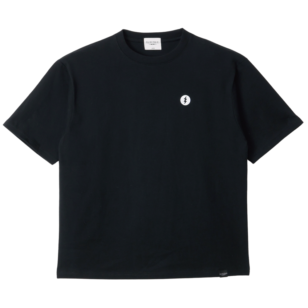 HEAVY WEIGHT ICON LOGO S/S TEE - BLACK