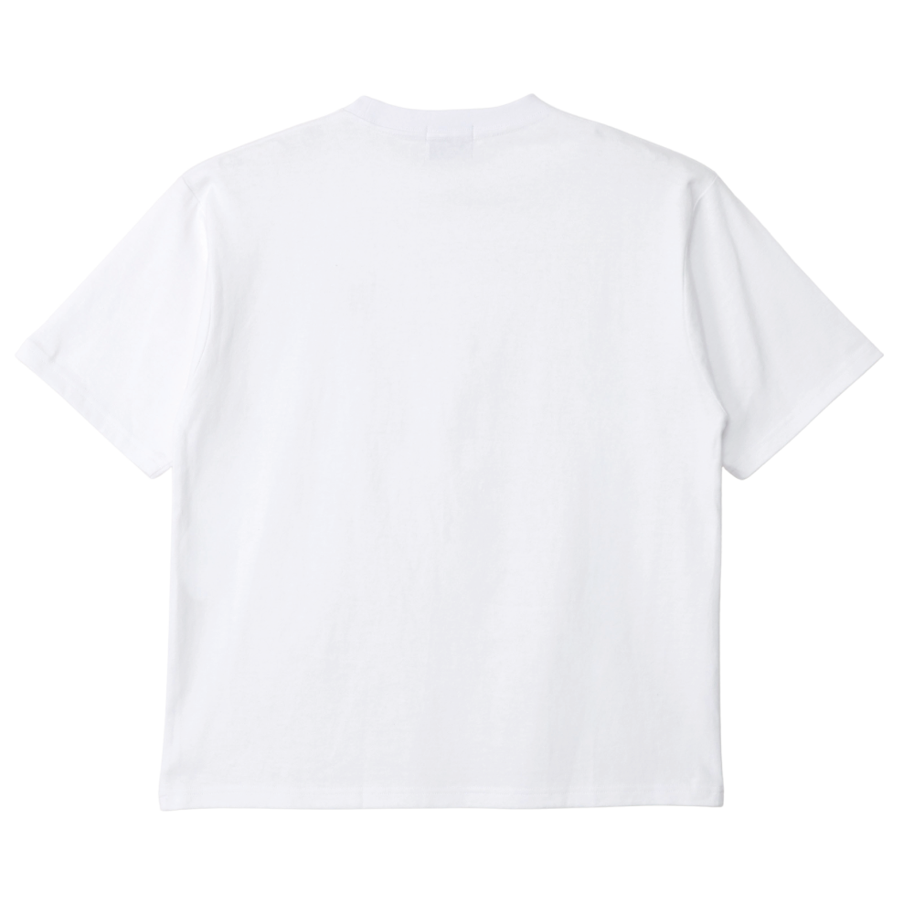 HEAVY WEIGHT ICON LOGO S/S TEE - WHITE