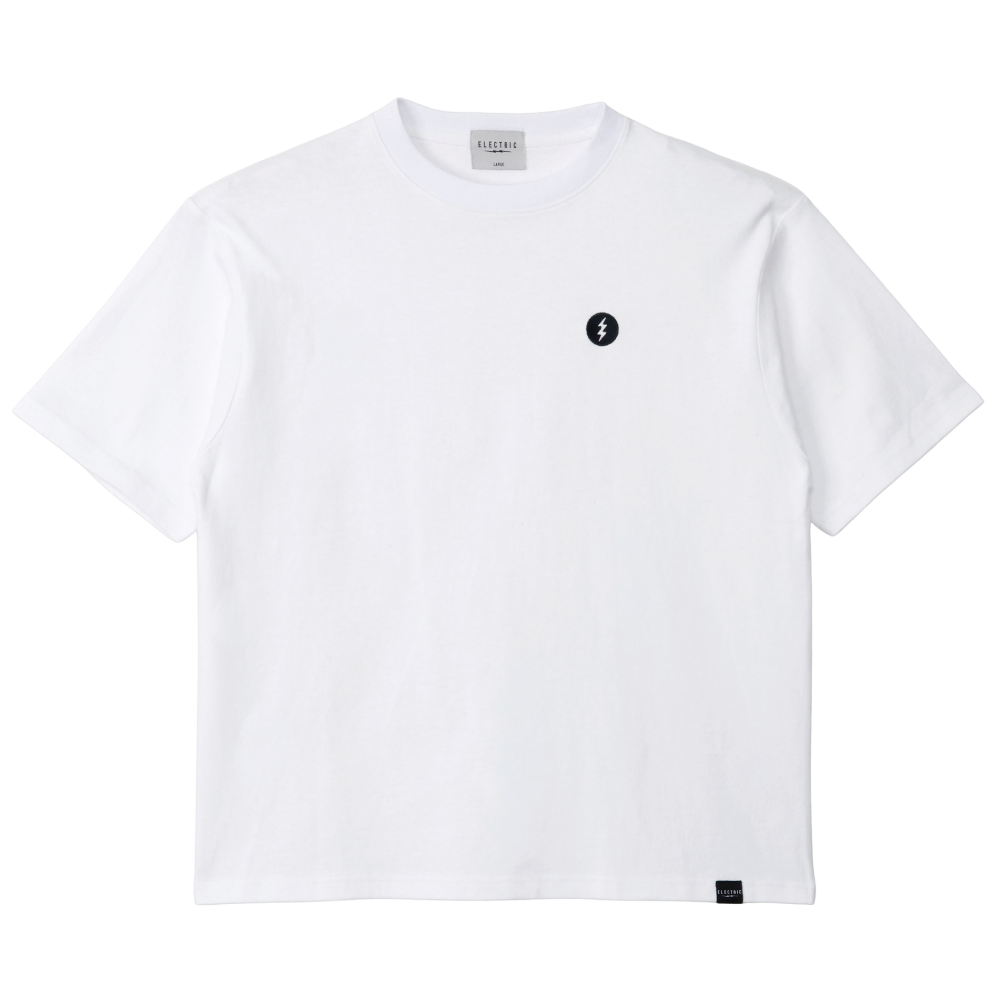 HEAVY WEIGHT ICON LOGO S/S TEE - WHITE