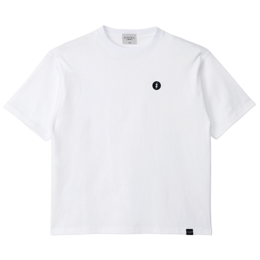 HEAVY WEIGHT ICON LOGO S/S TEE - WHITE