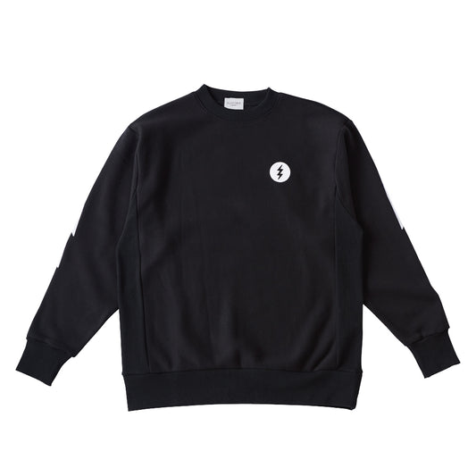 ICON LOGO CREW-BLACK