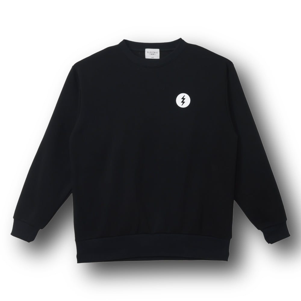 ICON LOGO CREW - BLACK