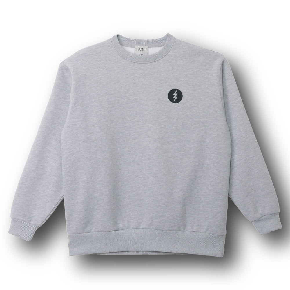 ICON LOGO CREW - GREY