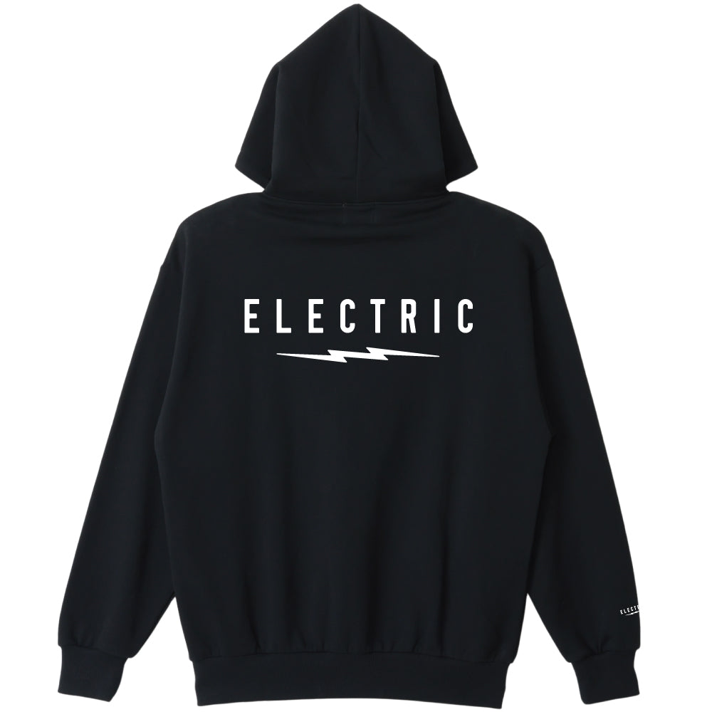 ICON LOGO FULL ZIP - BLACK