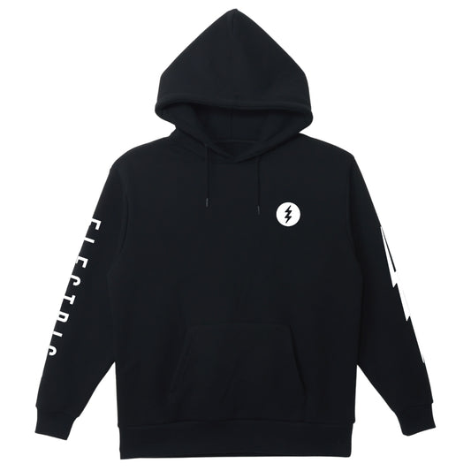 ICON LOGO HOOD - BLACK