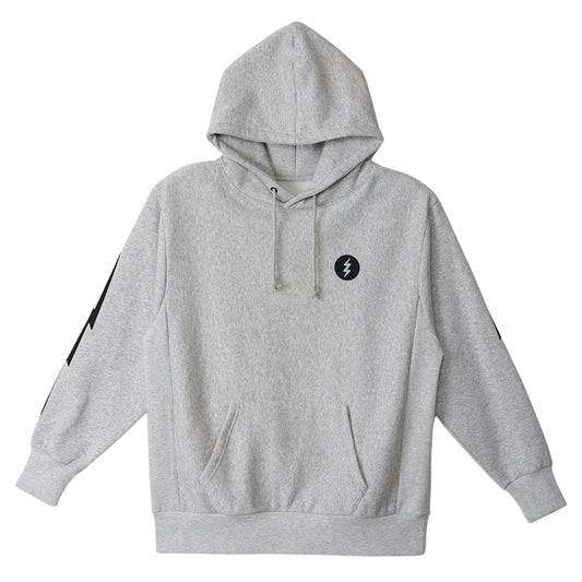 ICON LOGO HOOD- GREY