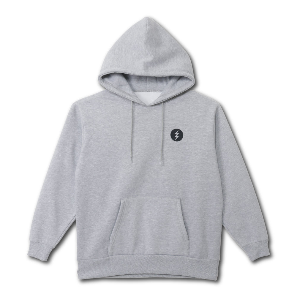 ICON LOGO HOOD - GREY