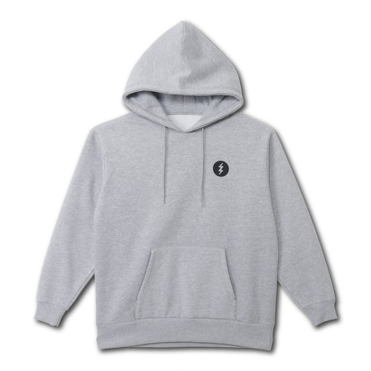 ICON LOGO HOOD - GREY