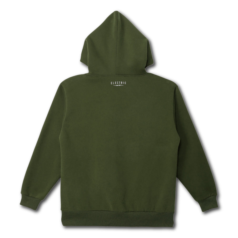 ICON LOGO HOOD - OLIVE