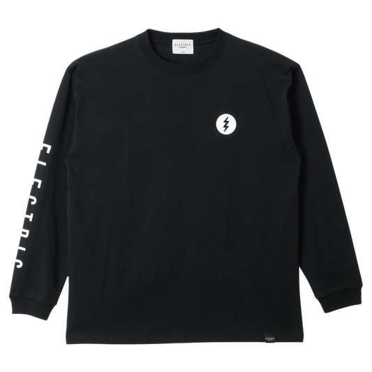 ICON LOGO L/S TEE - BLACK