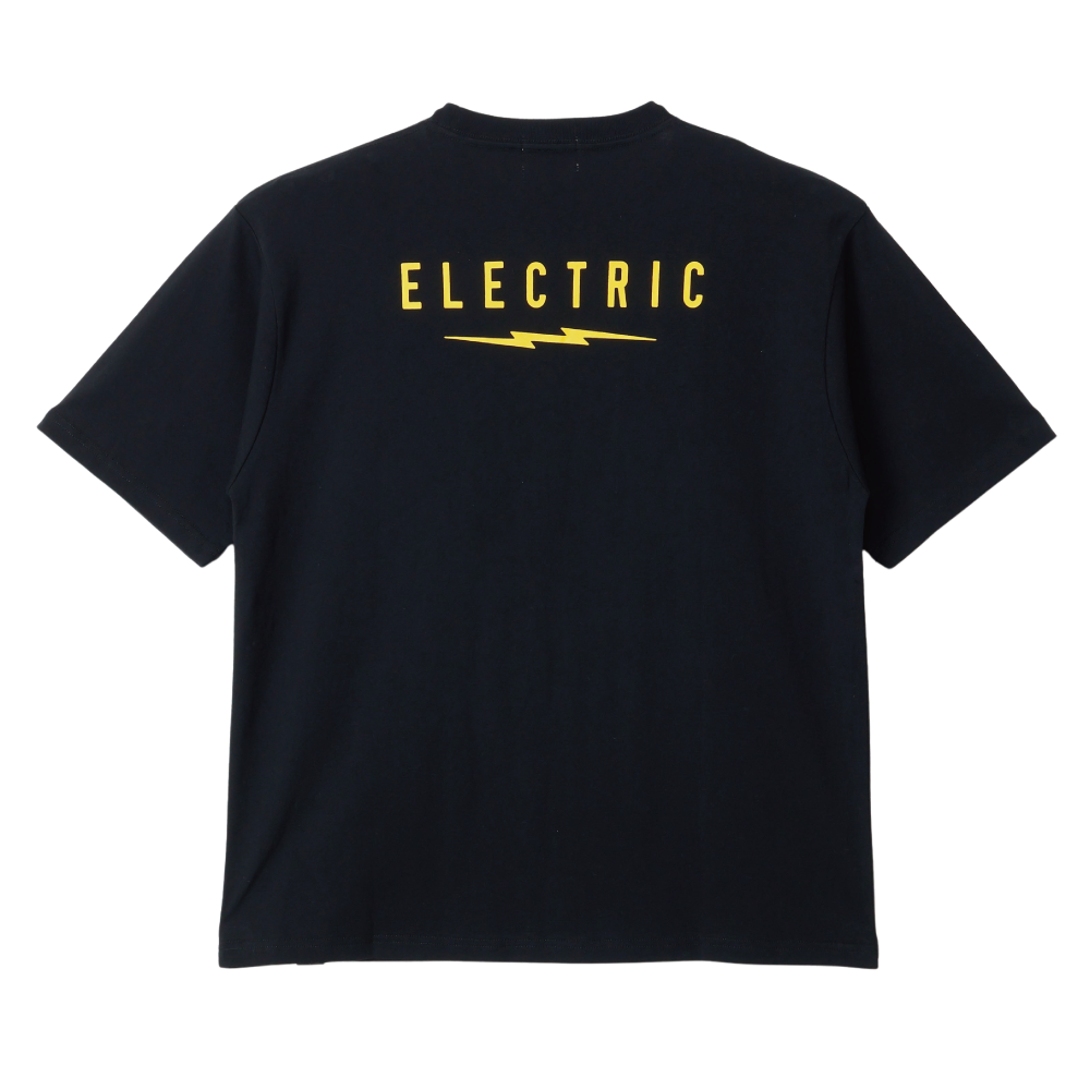 ICON LOGO S/S TEE - BLACK×YELLOW