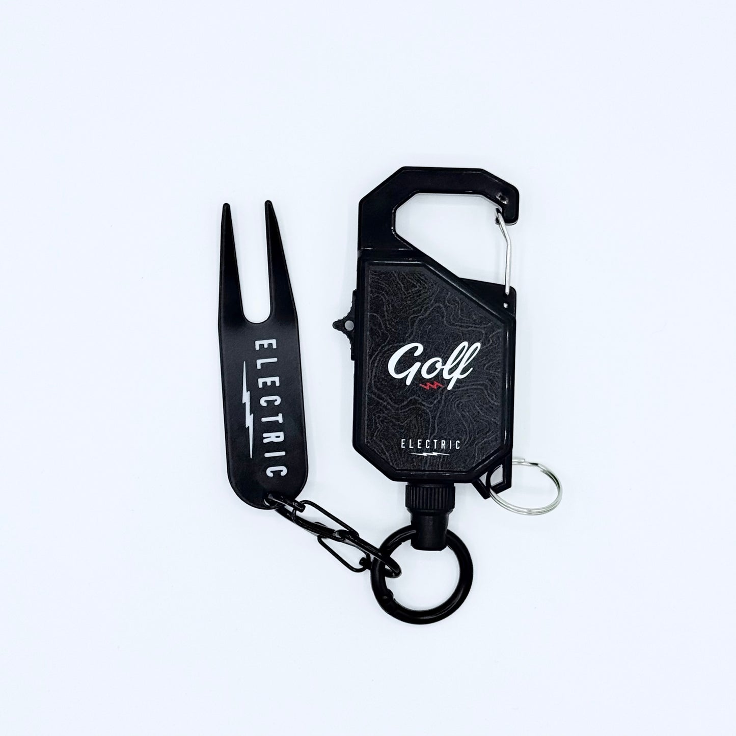 【WEB限定商品】CARABINER WIRE GREEN FORK - BLACK