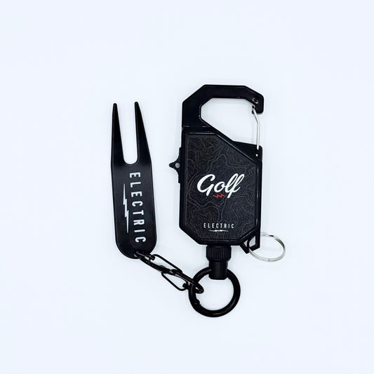 【WEB限定商品】CARABINER WIRE GREEN FORK - BLACK