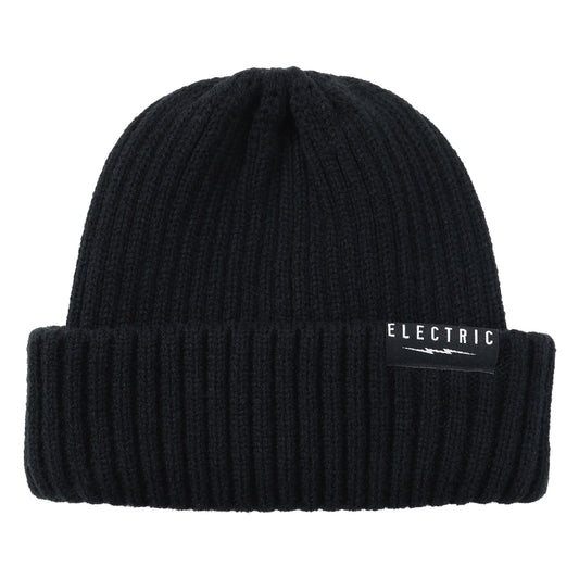 KNIT BEANIE TYPE A - BLACK
