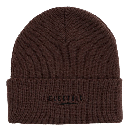 KNIT BEANIE TYPE B - DARK BROWN