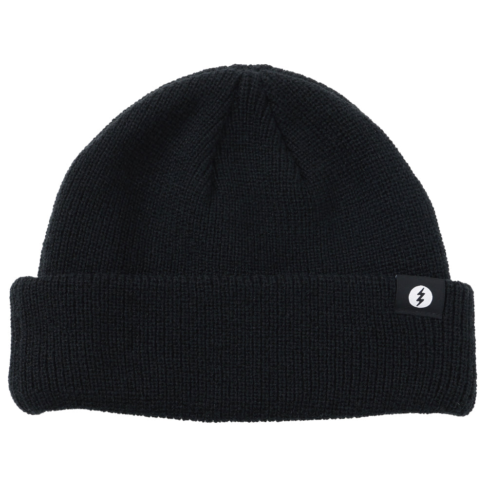 KNIT BEANIE TYPE C - BLACK