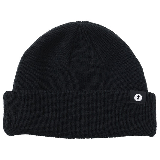 KNIT BEANIE TYPE C - BLACK