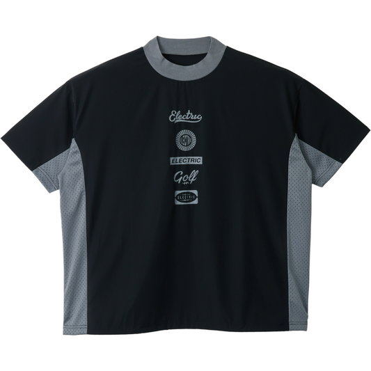 LOGOS S/S GAME SHIRT - BLACK/GREY