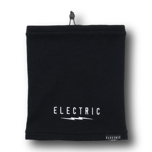 LONG KNIT NECK WARMER - BLACK