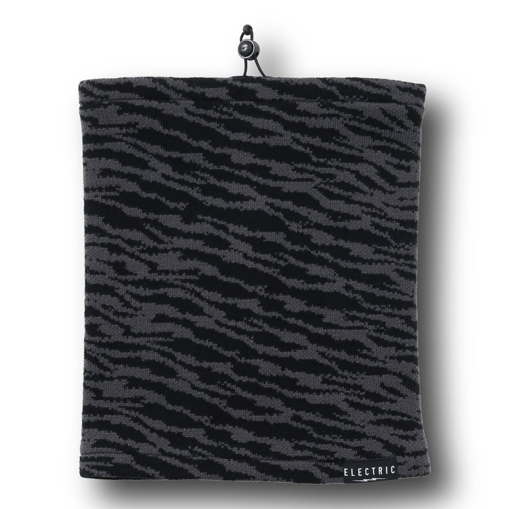 LONG KNIT NECK WARMER - DOT CAMO