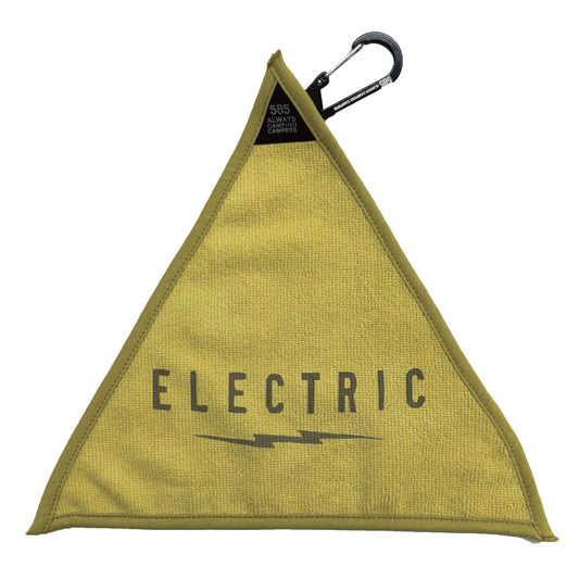VOLT MICROFIBER CARABINER TOWEL - MUSTARD