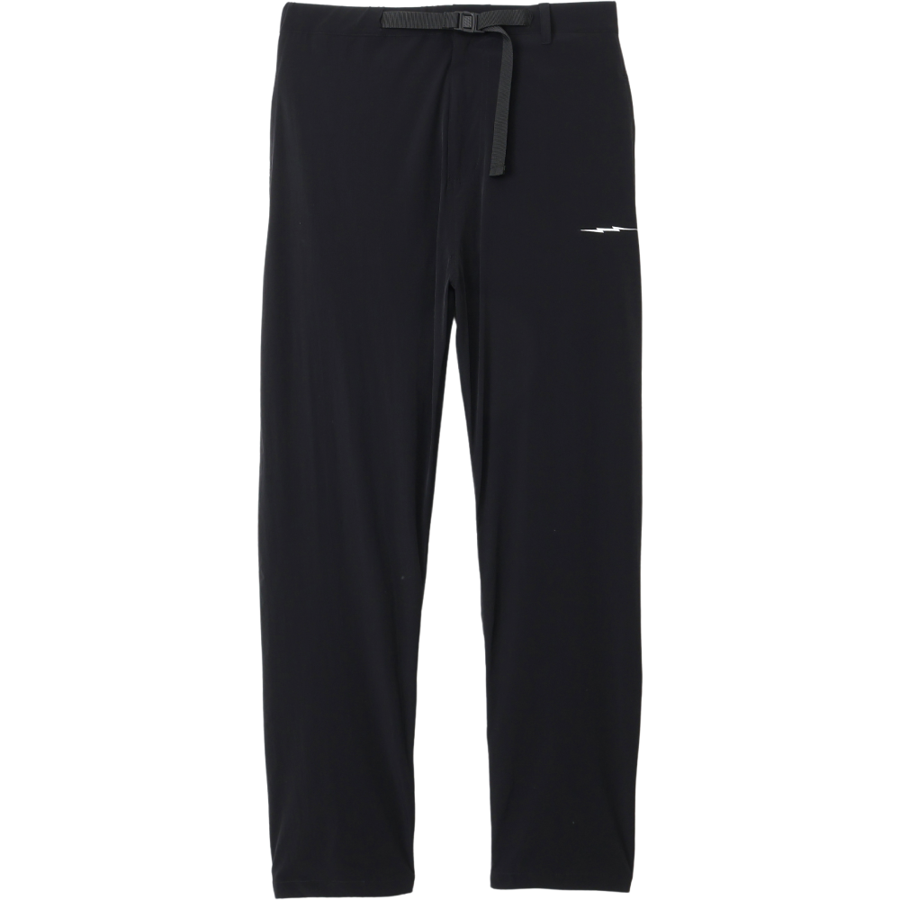 NYLON STRETCH PANTS - BLACK