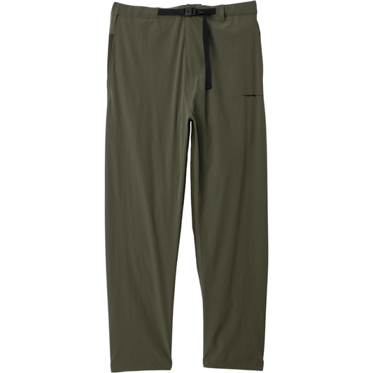 NYLON STRETCH PANTS - OLIVE