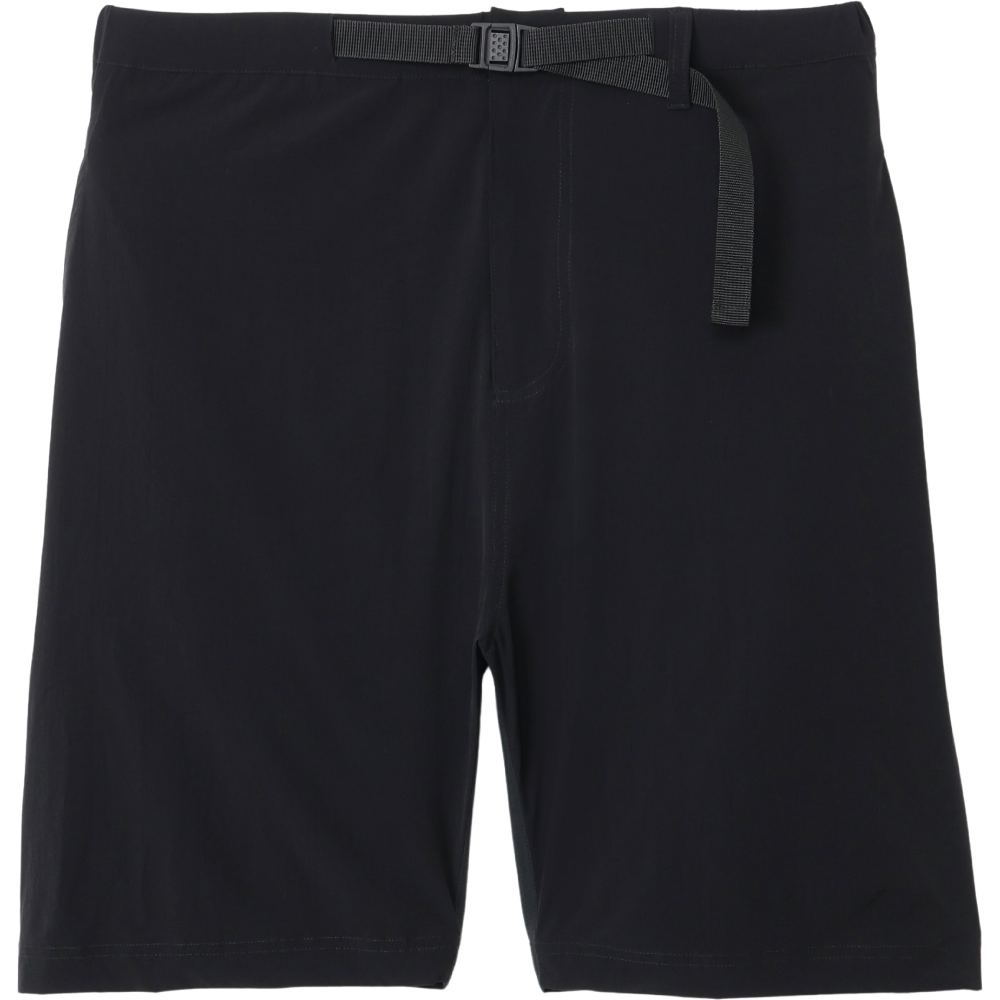 NYLON STRETCH SHORTS - BLACK