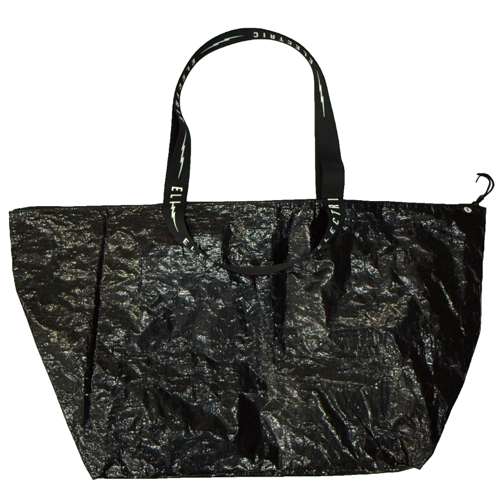 PE TOTE BAG L - BLACK
