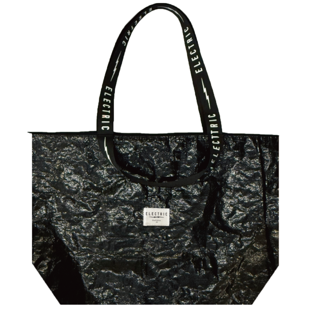 PE TOTE BAG M - BLACK
