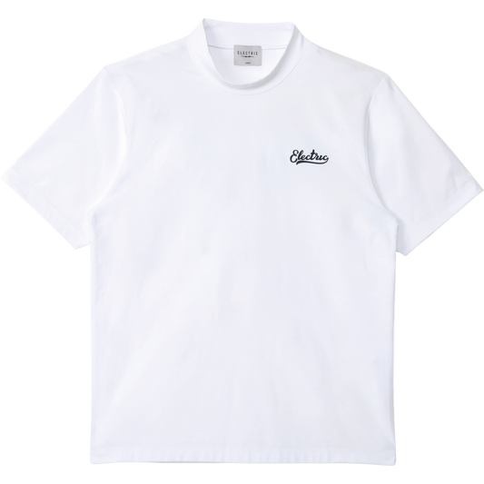 REFLECT GOLFMAN DRY MOCK NECK S/S TEE - WHITE