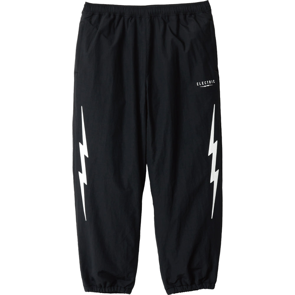 SIDE VOLT NYLON PANTS - BLACK
