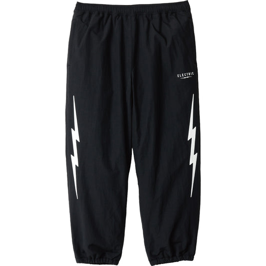 SIDE VOLT NYLON PANTS - BLACK
