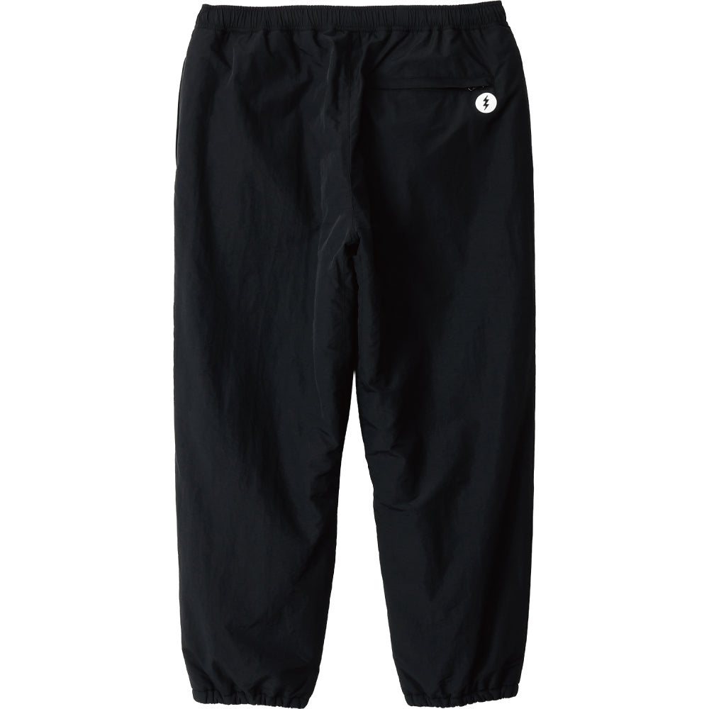 SIDE VOLT NYLON PANTS - BLACK