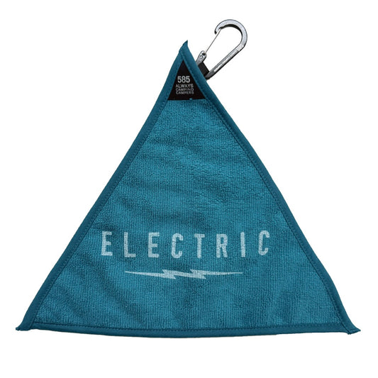 VOLT MICROFIBER CARABINER TOWEL - TURQUOISE